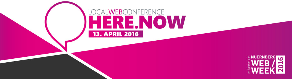 Local Web Conference am 13.4.2016 in Nürnberg