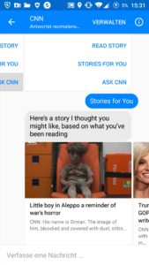 Der CNN-Chatbot - Messenger