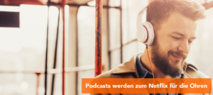Knapp ein Viertel der Online-Audio-Nutzer hören Podcasts oder Radiosendungen zum Nachhören