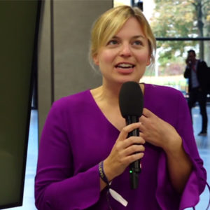 Katharina Schulze auf den Medientagen München 2019